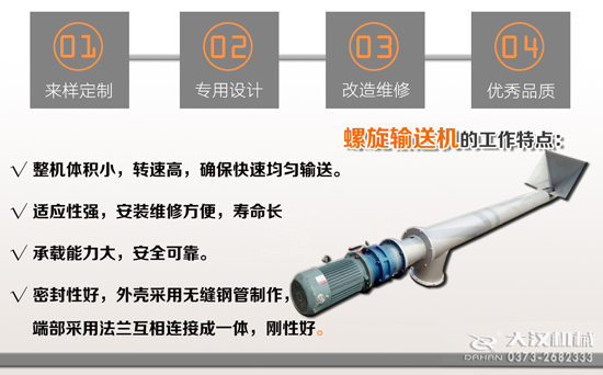 螺旋卸料機特點