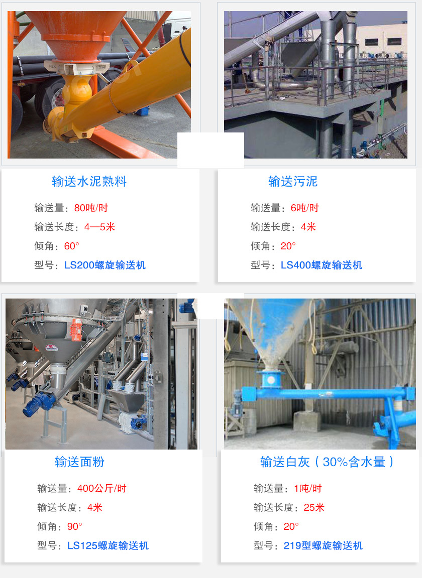 LS螺旋輸送機客戶案例